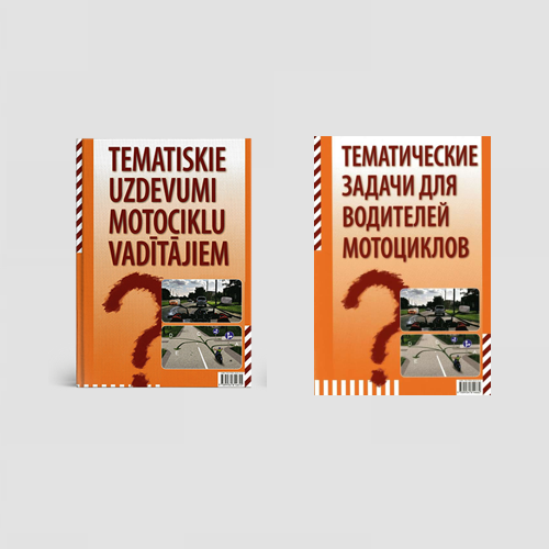 Tematiskie uzdevumi motociklu vadītājiem
