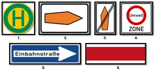Vācijas ceļa zīmes
