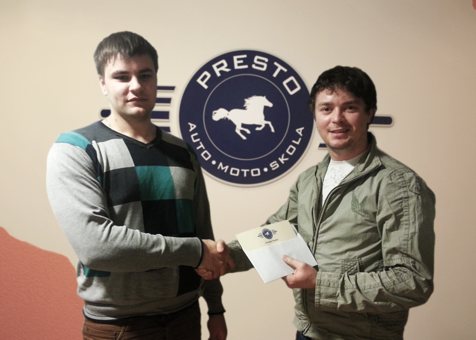 Armands Trinskis CSDD online testa uzvarētājs - Otrā vieta